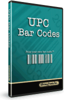 UPC Bar Code Font Set Box